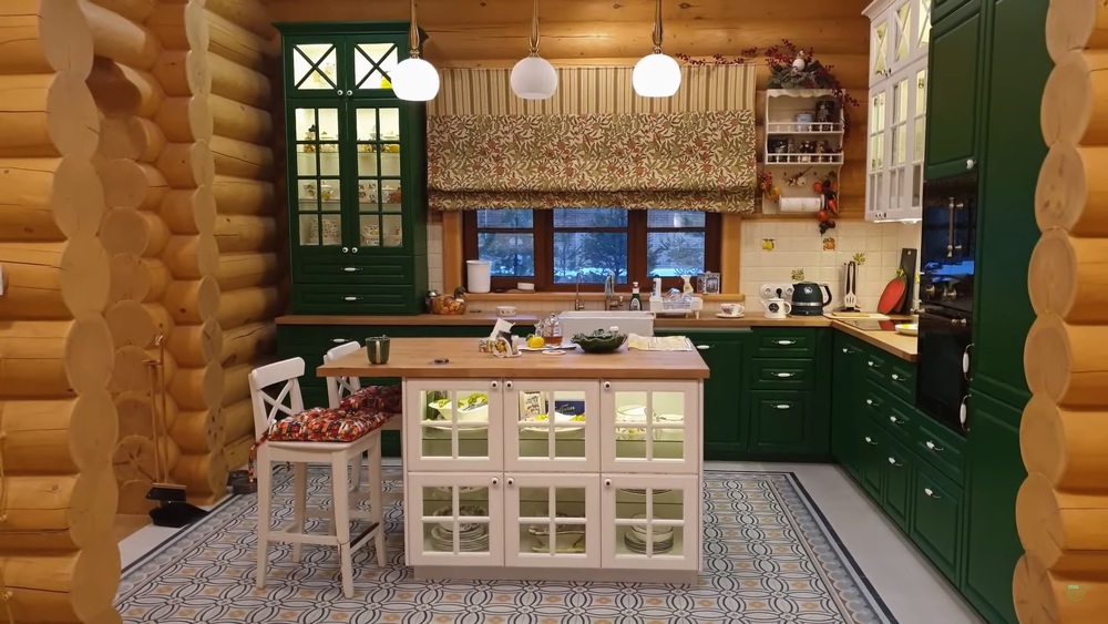 Внутренняя отделка современного деревянного дома