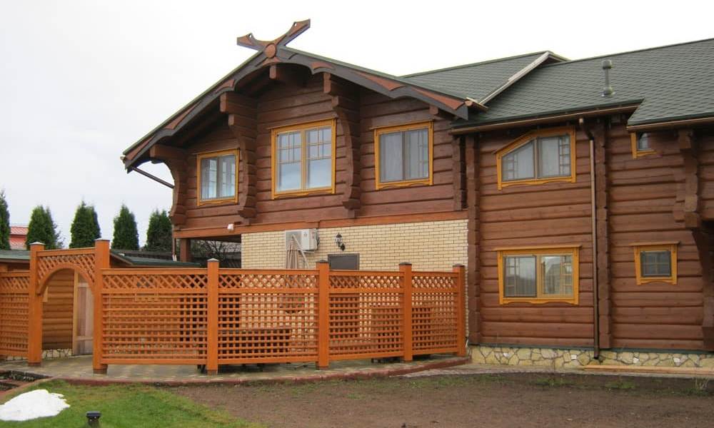 Дома из лафета под ключ Дома из лафета под ключ