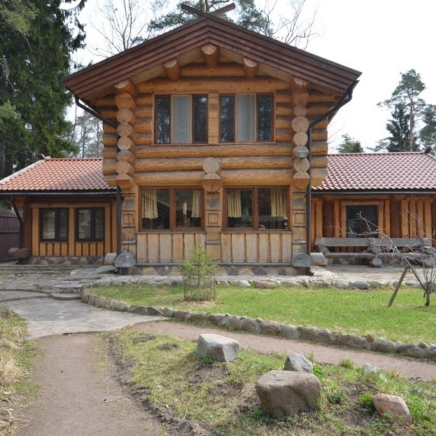 Так выглядел дом, построенный нами больше 20 лет назад