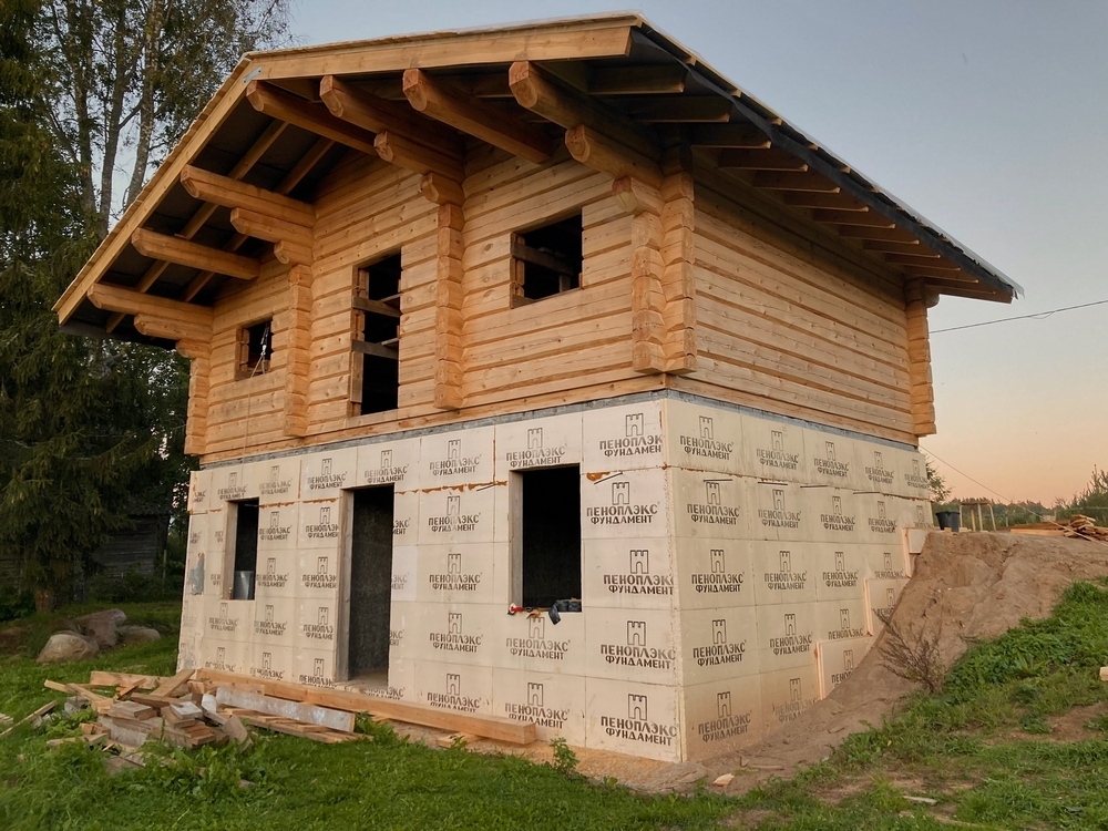 Деревянный дом из лафета