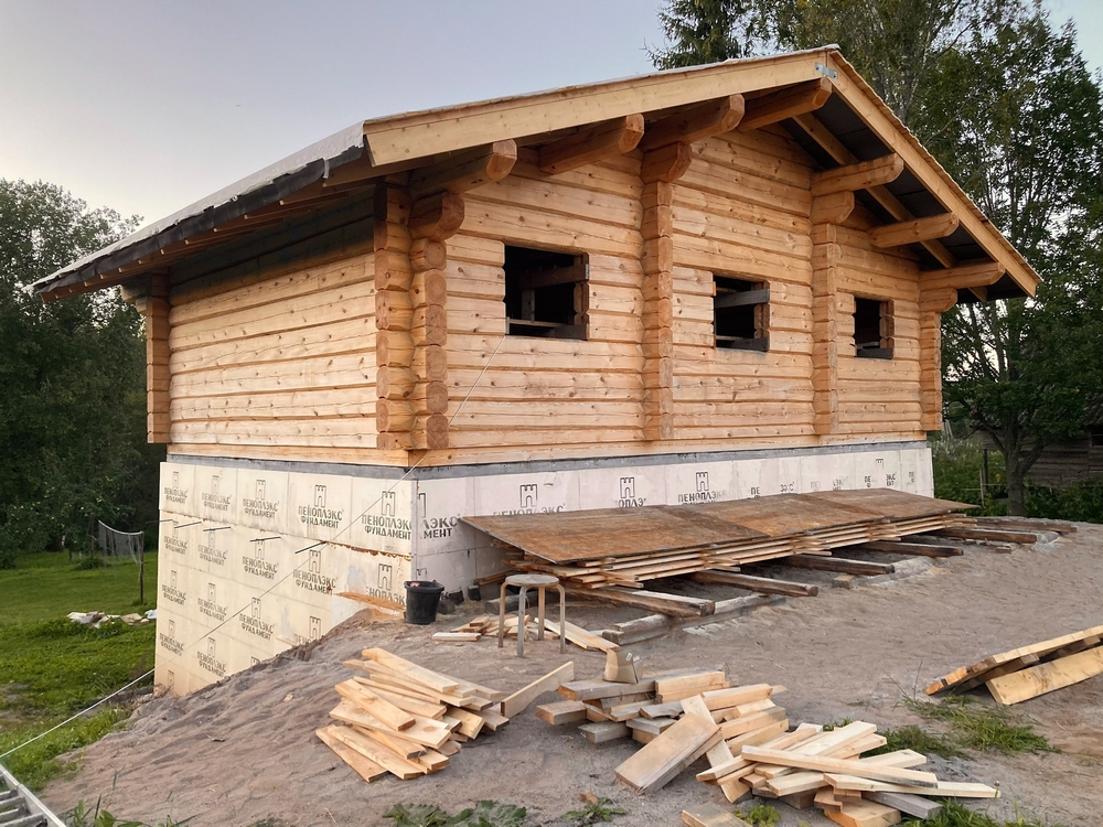 Деревянный дом из лафета
