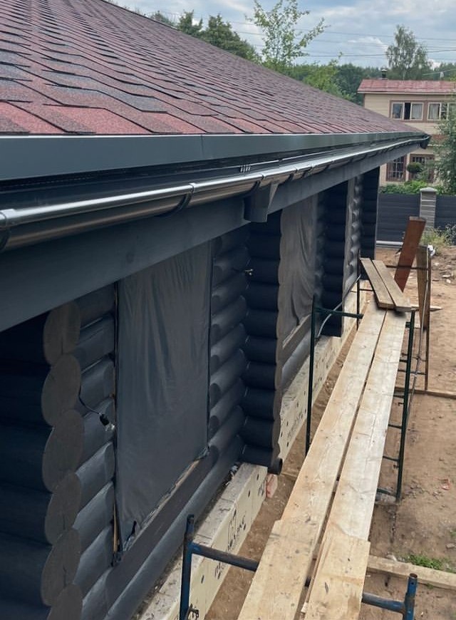 Услуги ремонт фасадов деревянных домов