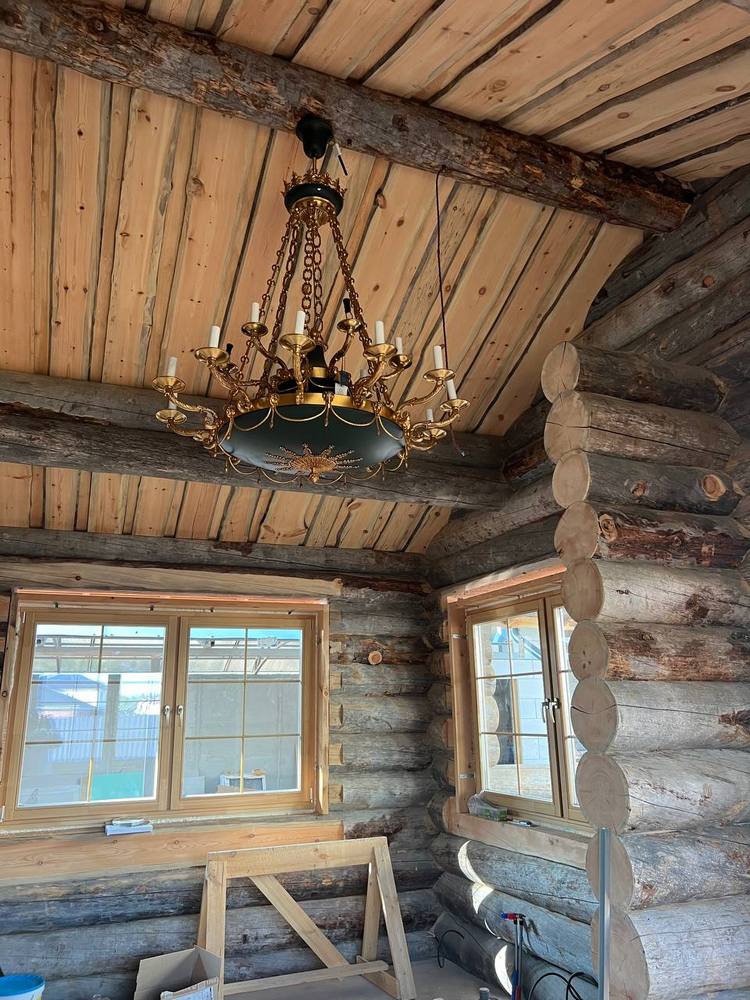 Строительство бани из бревна под ключ