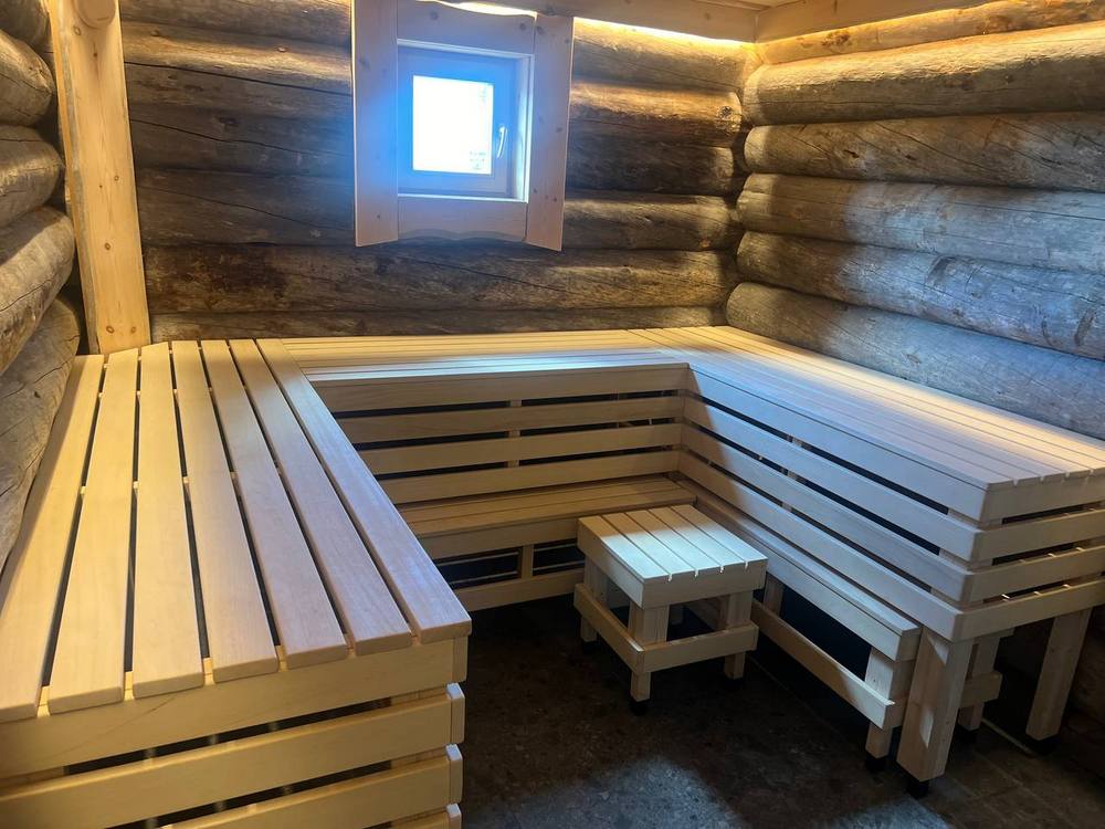 Отделка парной в бане