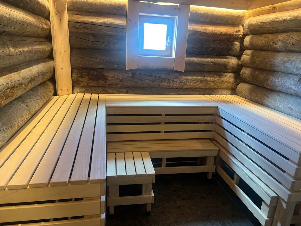 Отделка парной в бане